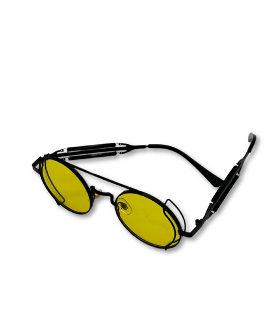 Lemon Noir | Yellow Steampunk Shades