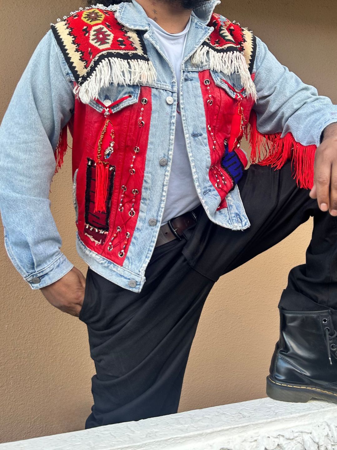 Wearable Art Jacket — Akula X Nina Minke Art
