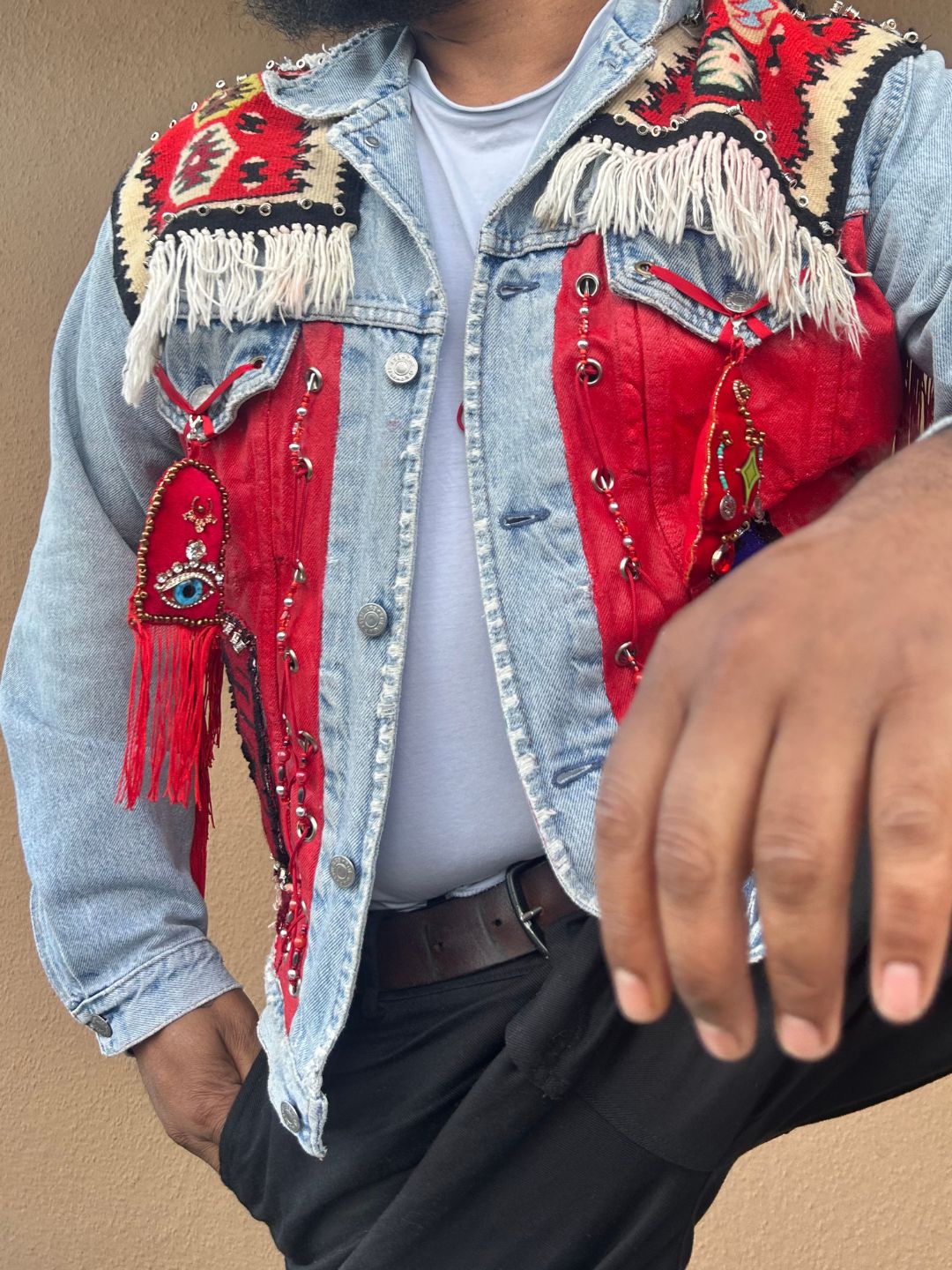 Wearable Art Jacket — Akula X Nina Minke Art