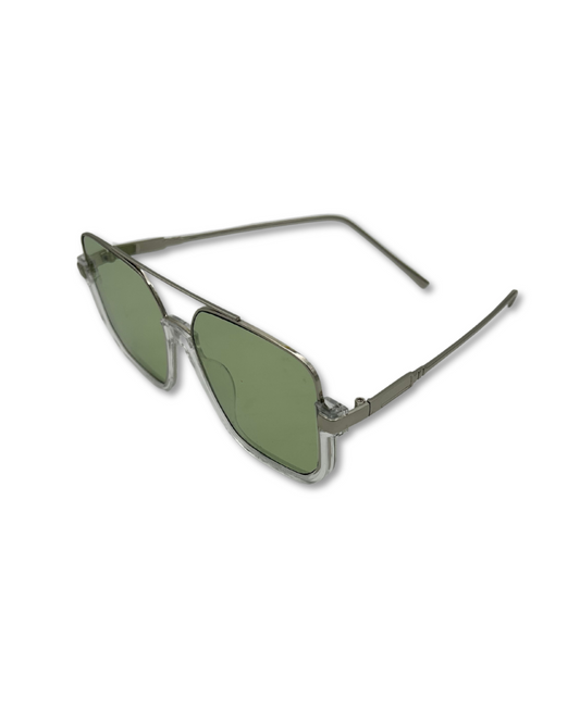 Glasshouse Shades – Ice Green Aviator Sunglasses