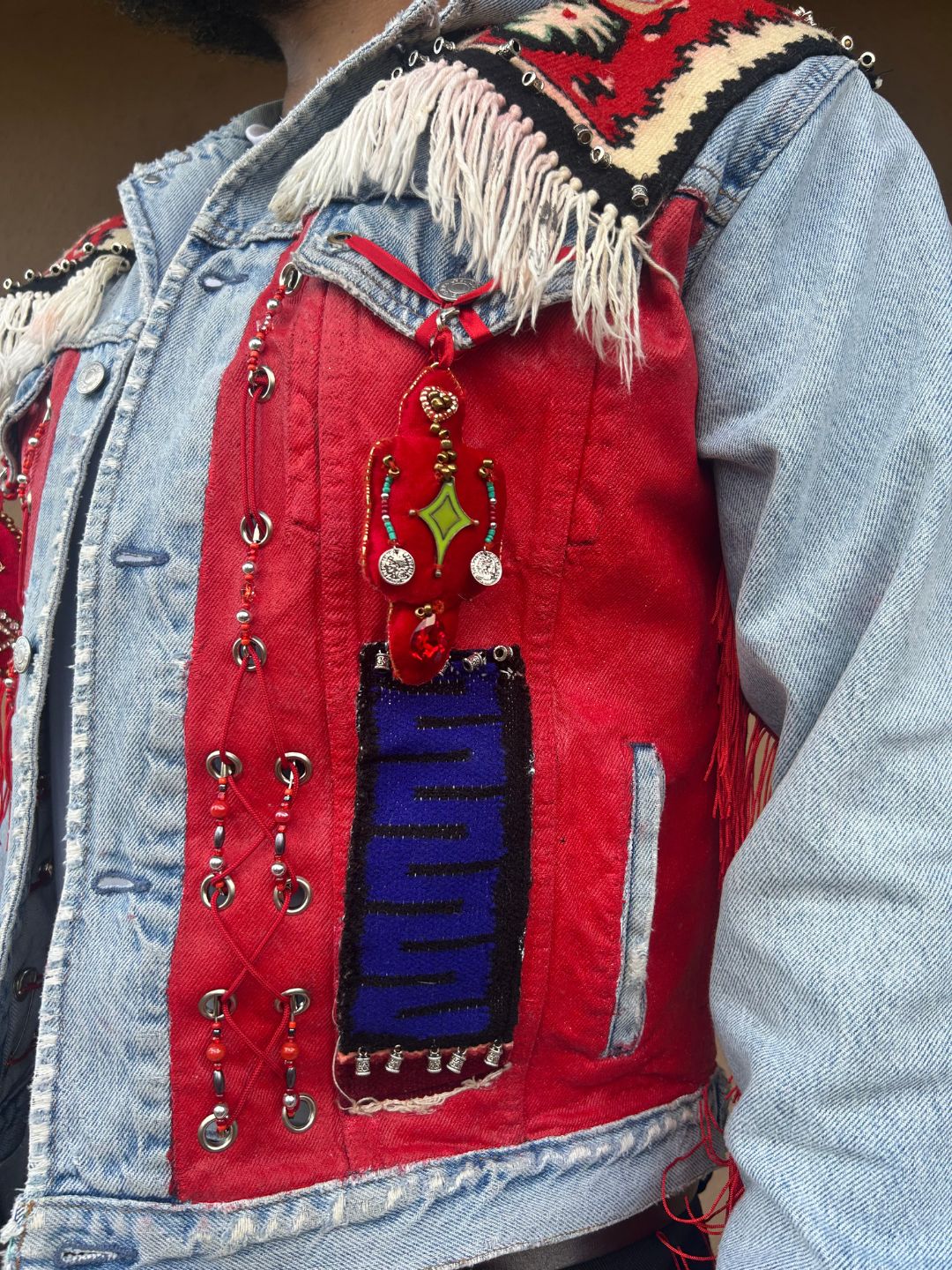 Wearable Art Jacket — Akula X Nina Minke Art