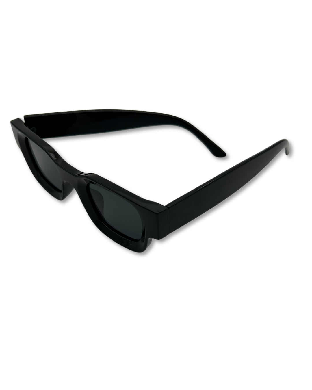 Obsidian – Black Rectangular Sunglasses