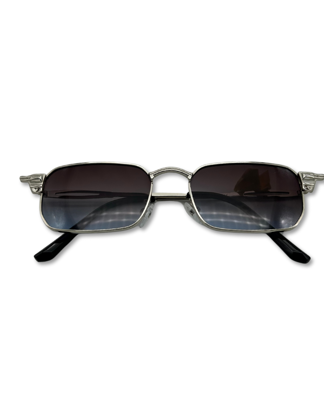 Ghostline | Black & Silver Retro Shades