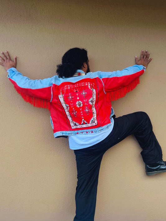 Wearable Art Jacket — Akula X Nina Minke Art