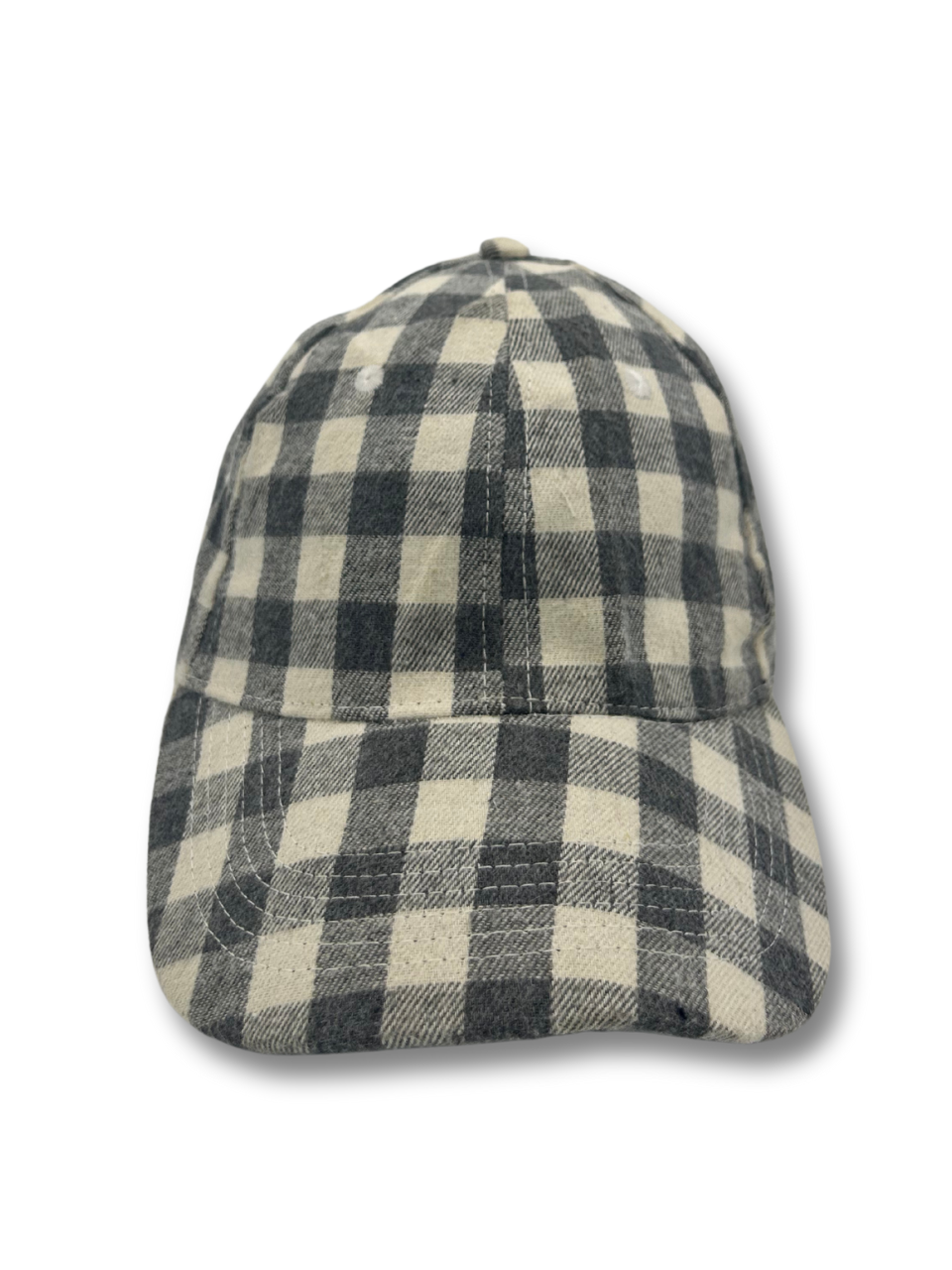 Checked Vintage Cap